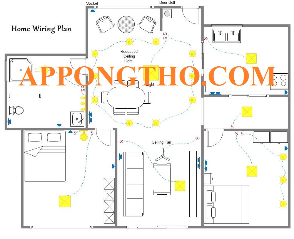 Điện nước nhà phố là gì? Bản Vẽ Điện Nước Nhà Dân