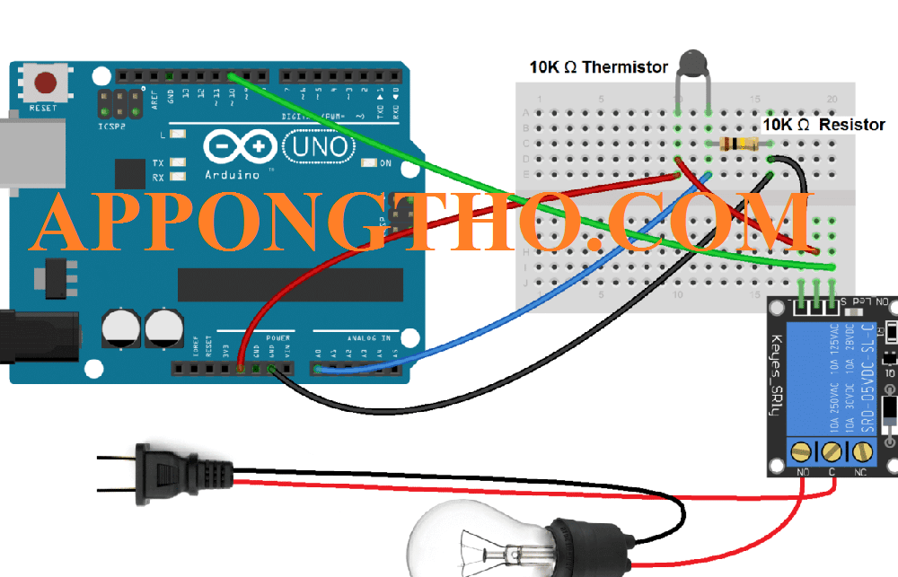 Mạch điện 1 cầu chì 2 công tắc 3 cực điều khiển 2 bóng đèn