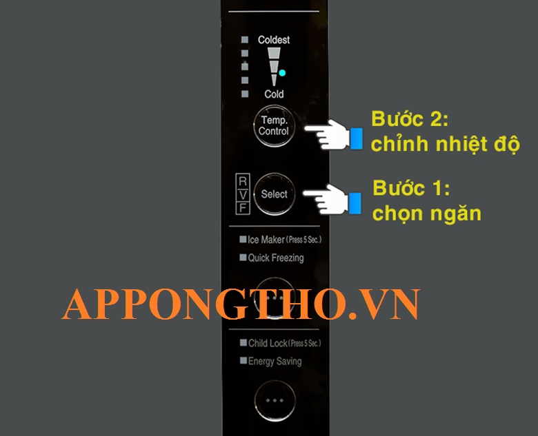 Chỉnh Nhiệt Độ Tủ Lạnh Hitachi Hai Cánh Chuẩn Nhất