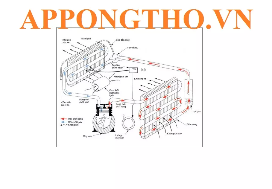 Quy trình làm việc của tủ lạnh