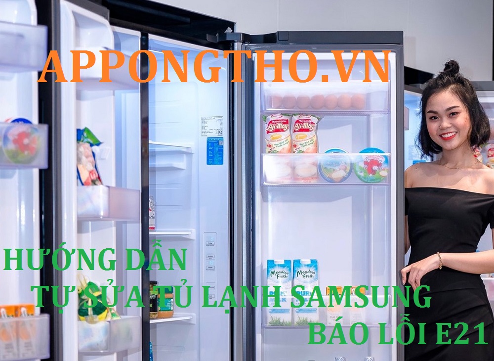 Nguyên nhân tủ lạnh samsung báo lỗi E21 cách khắc phục