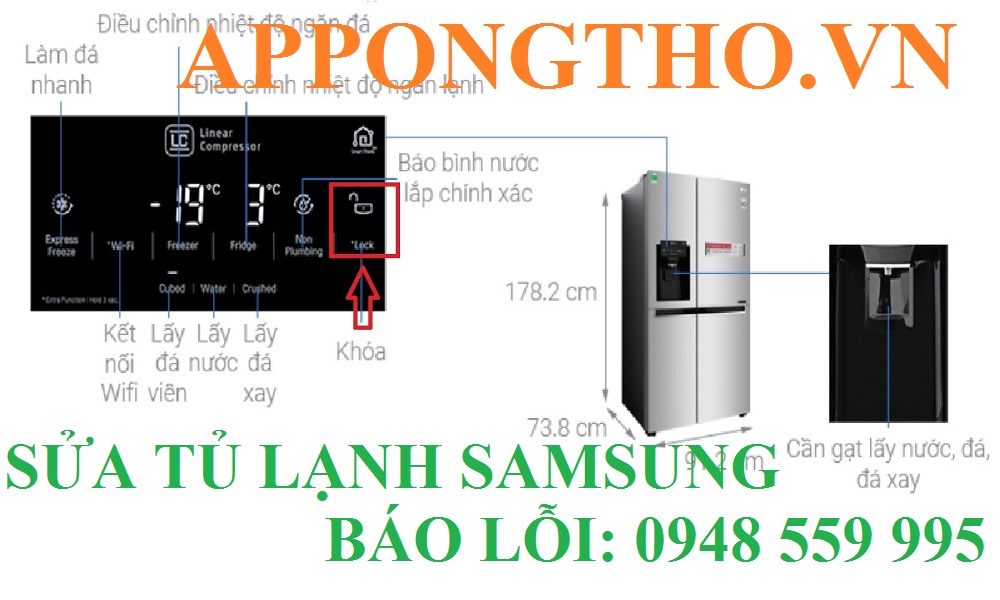 Tủ Lạnh Samsung Báo Lỗi Hướng Dẫn Ai Cũng Sử Lý Được